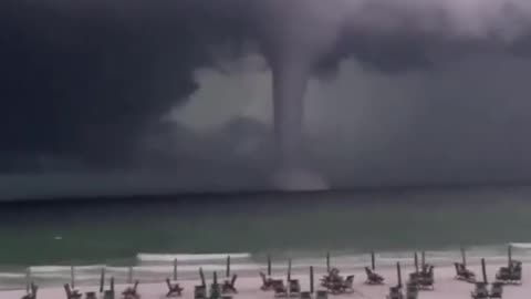 formation of a hurricane on the high seas