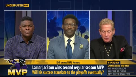 Lamar Jackson wins second regular season MVP in his career NFL UNDISPUTED