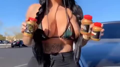 Dont watch big booty brittanya razavi goes wild n*ked on the streets