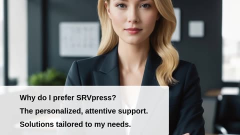 Why do I prefer SRVpress?