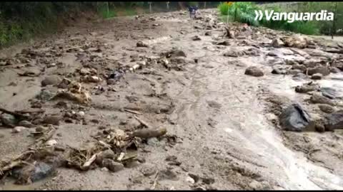 En imágenes: Fuerte lluvia provocó grave emergencia en Piedecuesta