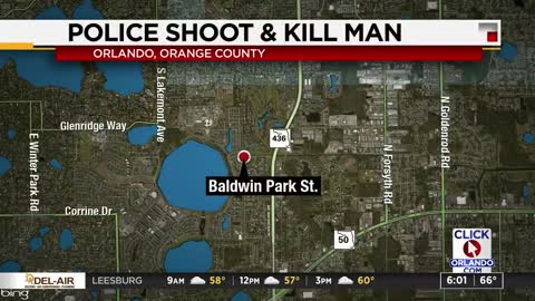 Orlando Police Officer Shoots, Kills Armed Man in Baldwin Park