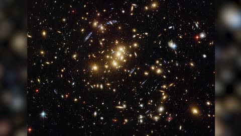 Galactic Harmony: Hubble's 32nd Anniversary Showcase of Hickson Compact Group 40
