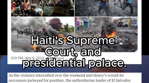 U.S. Marines Evacuate Embassy Staff from Haiti as Gangs Attack Government Buildings