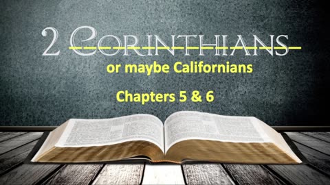 346 2nd Corinthians 5 & 6