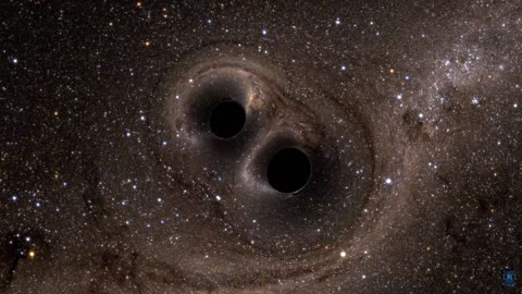 Two Black Holes Merge into One video