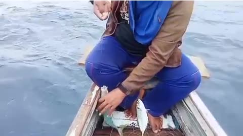 Amazing handline fishing02