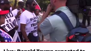 Blacks for Trump- I don’t need to see Trump I need to defend Trump