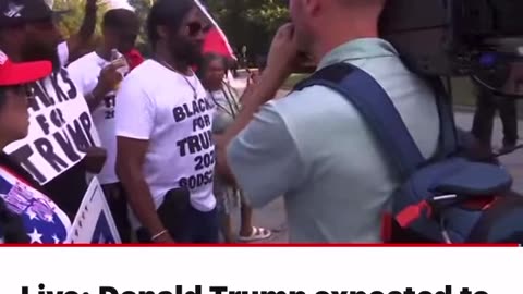 Blacks for Trump- I don’t need to see Trump I need to defend Trump