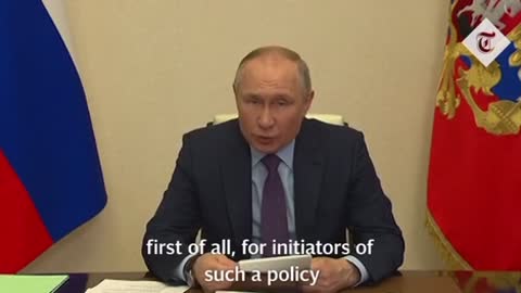 Putin :unfriendly Europe has no alternative to Russ energy