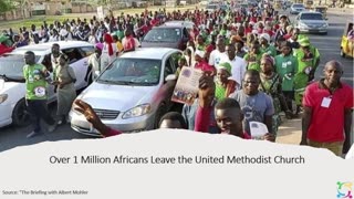 Topic for June 5, 2024: "Over One Million Africans LEAVE United Methodist Church"