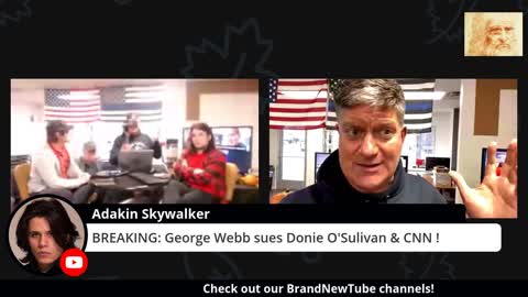 George Webb sues CNN & Donie O'Sullivan!