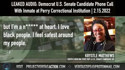 Senate Candidate Krystle Matthews Calling For "Secret Sleepers"