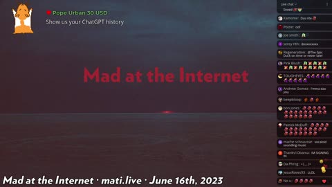 Mad at the Internet (June 16th, 2023)