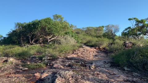 Australian Bush walk on Emu Mountain Adventure Walk Short (Breath & Relax) Part 2 - Scale Rocks