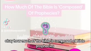 2.10.24 Saturday TMWA Podcast How Much Of The Bible Is 'Composed' Of Prophecies?