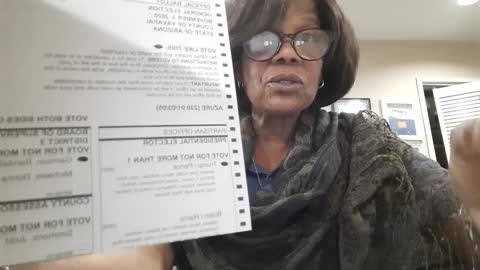 Voting for Re-Election of Donald J Trump