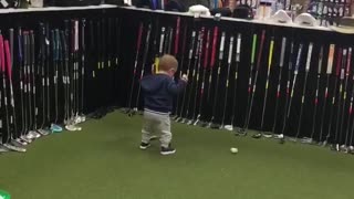 Hole in One by the Baby