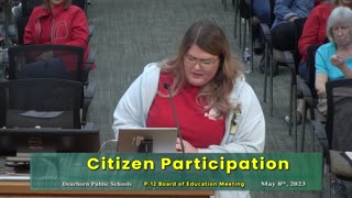 All Public Comments - P12 Dearborn Public Schools Board of Education Meeting (05-08-2023)