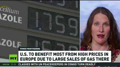 Gli USA beneficeranno maggiormente dei prezzi elevati in Europa.L'aumento vertiginoso dei prezzi dell'energia in Europa è il più vantaggioso per gli USA,in quanto le società americane esporteranno il gas con un notevole sovrapprezzo