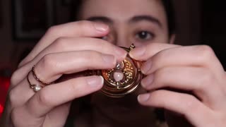 I Accidentally Filmed My Noble Collection Time Turner Review On Mute #timeturner #harrypotter