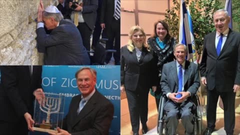 Texas Governor Abbott is 100% a Zionists Puppet