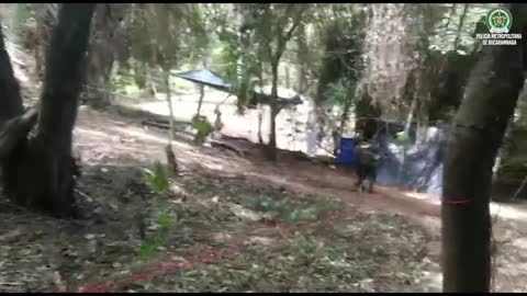 Talaban árboles y dañaban el medio ambiente para instalar una invasión en Bucaramanga
