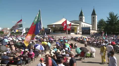 33. JUGENDFESTIVAL KATECHESE: Pater Jozo Grbeš, Provinzial der Franziskanerprovinz Herzegowina