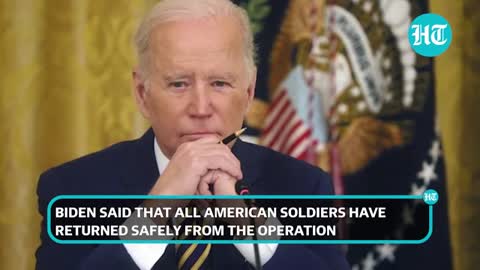 ISIS chief killed along with family in U.S special forces raid in Syria; Biden praises operation