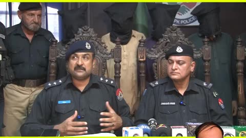 چارسدہ پولیس کی بڑی کامیاب کاروائی ،چوری ،رہزنی اور ڈکیتی میں ملوث 6 ملزمان گرفتار