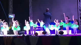 Little Angles Perform their Audition On Stage
