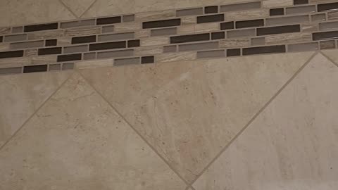 Tub surround, tile around fiberglass shower