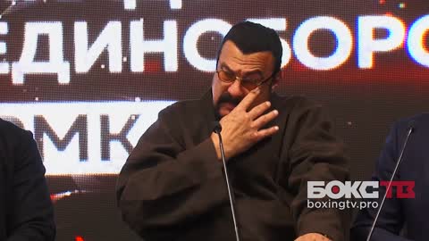 Steven Seagal in Ekaterinburg (2020)