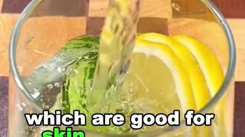 Drink lemon and cucumber water every night before bed?