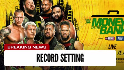 WWE Money In The Bank Sets New Record