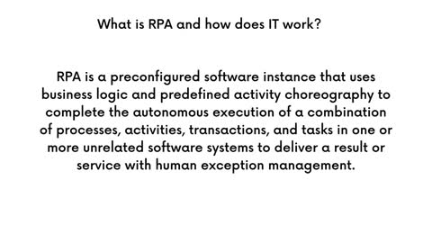 RPA Development service