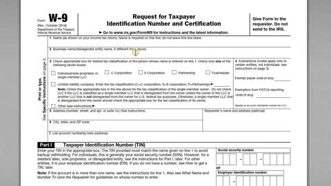 How to Complete Form W-9 or Form W-8BEN for a Foreign Owned Single Member LLC?