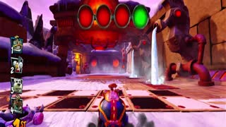 Crash Team Racing Nitro Fueled - Barin Ruins Mirror Mode Gameplay