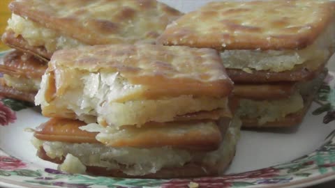 Cara memasak atau membuat gabin tapai - How to cook gabin biscuit filled with fermented cassava