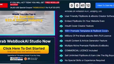 WebBookAI Studio Review ✍️ Full OTO Details + Bonuses