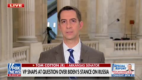 Cotton ROASTS Biden's Weakness Against Putin