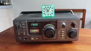 Kenwood R-1000 - Radio Romania International 21/09/2023 1100 UTC 17630kHz