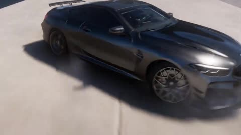 Impossible parking with the 2020 BMW M8 Competition Coupe in Forza Horizon 5