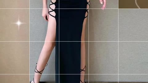 Sexi Aesthetic Hight Slit Dress