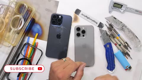 Be gentle with Apples new Titanium iPhone 15 Pro Max | Durability Test