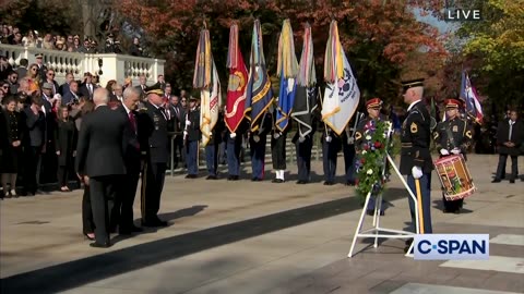 President Biden gets lost during honorary Veterans Day ceremony