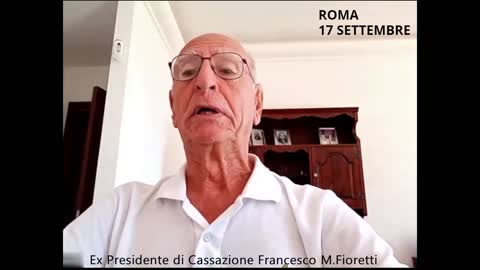 Francesco M.Fioretti - Incontro a Roma il 17 settembre 2022