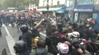 Paris, France: People have had enough.