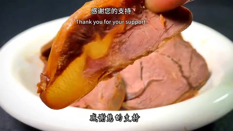 Chinese food, teach you the authentic recipe of sauce beef, do not spread the secret recipe