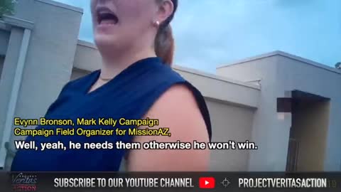 Mark Kelly Campaigner LIES To Voters, Claims He Is Pro-Life
